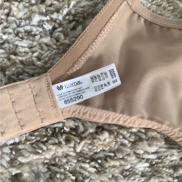 My Favorite Bra ❤️ wacoal 855290 Lace Sexy and Functional us 32 DDD / 32 F - Picture 6 of 9